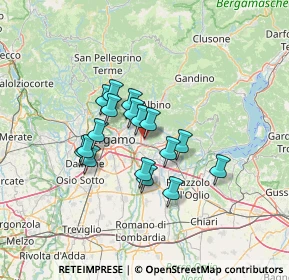 Mappa Via S. Domenico Savio, 24061 Albano Sant'Alessandro BG, Italia (9.94294)