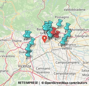 Mappa Via Enrico Fermi, 36056 Baracche VI, Italia (10.0685)