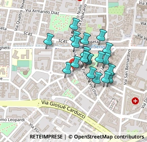 Mappa Via Giuseppe Gaudenzi, 24128 Bergamo BG, Italia (0.156)