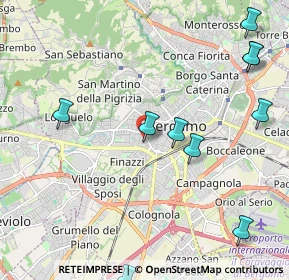 Mappa Via Giuseppe Gaudenzi, 24128 Bergamo BG, Italia (2.72182)