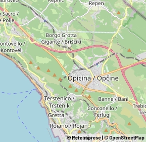 Mappa 34151 Trieste TS, Italia (3.2365)