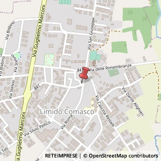Mappa Via Statale, 129, 22070 Limido Comasco, Como (Lombardia)