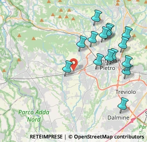 Mappa Via Carvisi, 24030 Mapello BG, Italia (4.23733)