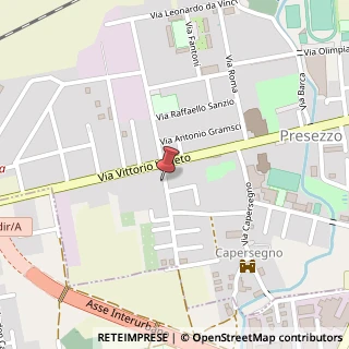 Mappa Via Colombaia, 6, 24030 Bonate Sotto, Bergamo (Lombardia)