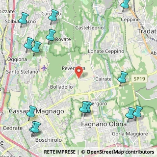 Mappa Vicolo Adda, 21050 Cairate VA, Italia (3.26643)