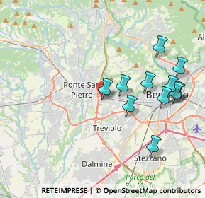 Mappa Via Cesare Battisti, 24035 Curno BG, Italia (4.0625)