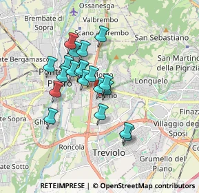 Mappa Via Cesare Battisti, 24035 Curno BG, Italia (1.3565)