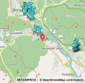 Mappa Pit Stop Snack Bar, 13037 Serravalle Sesia VC, Italia (2.6895)