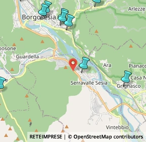 Mappa Pit Stop Snack Bar, 13037 Serravalle Sesia VC, Italia (3.09636)