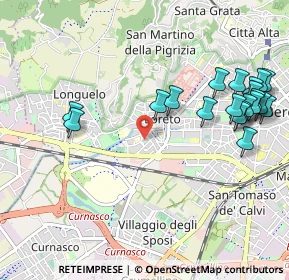 Mappa Largo Guglielmo Rontgen, 24128 Bergamo BG, Italia (1.2025)
