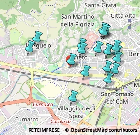 Mappa Largo Guglielmo Rontgen, 24128 Bergamo BG, Italia (0.97)