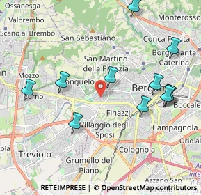 Mappa Largo Guglielmo Rontgen, 24128 Bergamo BG, Italia (2.3525)