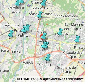 Mappa Piazza Papa Giovanni XXIII, 24035 Curno BG, Italia (2.11615)