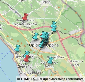 Mappa Via di Prosecco, 34151 Villa Opicina TS, Italia (0.999)