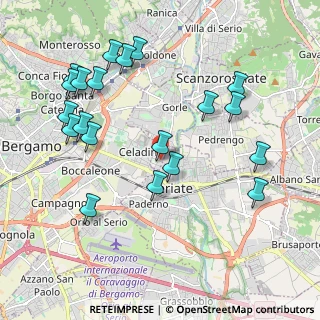 Mappa Via Don Luigi Sturzo, 24020 Gorle BG, Italia (2.221)