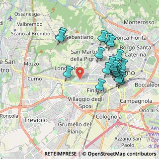 Mappa Largo Fratelli Lumiere, 24129 Bergamo BG, Italia (1.8305)