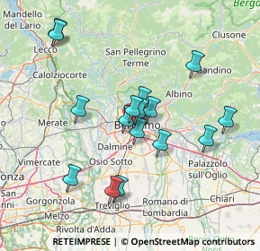 Mappa Via Rosa Agazzi, 24128 Bergamo BG, Italia (13.14375)