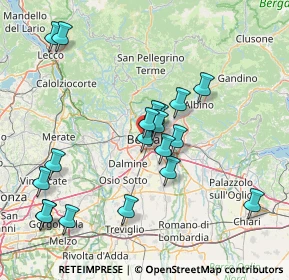 Mappa Via Rosa Agazzi, 24128 Bergamo BG, Italia (15.25684)