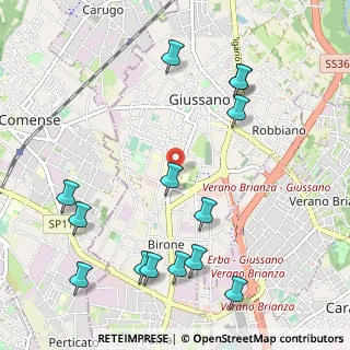 Mappa Via Milano, 20833 Giussano MB, Italia (1.26)
