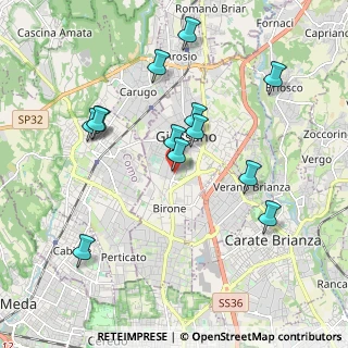 Mappa Via Milano, 20833 Giussano MB, Italia (1.90538)