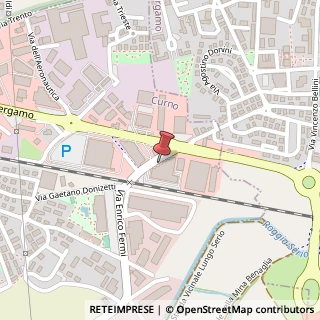 Mappa Via Enrico Fermi, 56, 24035 Curno, Bergamo (Lombardia)