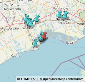 Mappa Via dei Tigli, 33054 Lignano Sabbiadoro UD, Italia (11.53231)