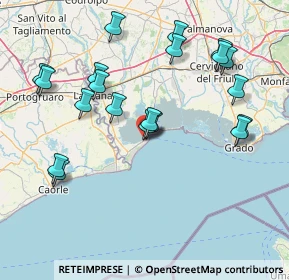 Mappa Via dei Tigli, 33054 Lignano Sabbiadoro UD, Italia (16.2555)