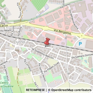 Mappa Via Giuseppe Verdi,  18, 24035 Curno, Bergamo (Lombardia)