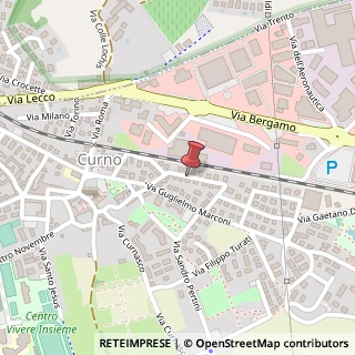 Mappa Via Giuseppe Verdi,  7, 24040 Curno, Bergamo (Lombardia)