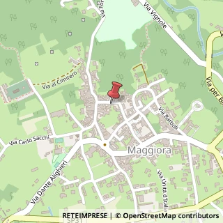 Mappa Via Cristoforo Colombo, 5, 28014 Maggiora, Novara (Piemonte)