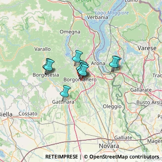 Mappa Via degli Ontani, 28021 Borgomanero NO, Italia (8.05917)