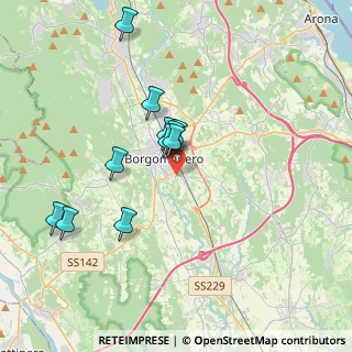 Mappa Via degli Ontani, 28021 Borgomanero NO, Italia (3.27636)