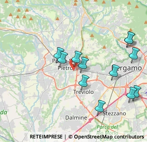 Mappa Via Abruzzi, 24035 Curno BG, Italia (4.04167)