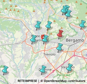 Mappa Via Abruzzi, 24035 Curno BG, Italia (5.46063)