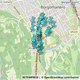 Mappa Via Carlo Antonio Molli, 28021 Borgomanero NO, Italia (0.28966)