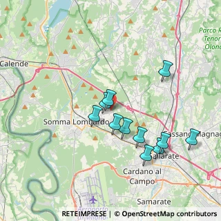 Mappa Via Pablo Neruda, 21010 Arsago Seprio VA, Italia (3.42545)