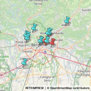 Mappa SS 42, 24125 Bergamo BG, Italia (5.4825)