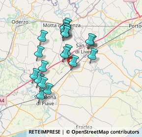 Mappa SP53, 30022 Ceggia VE, Italia (6.4755)