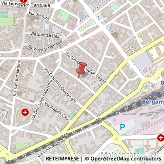 Mappa Via Gian Maria Scotti,  11, 24122 Bergamo, Bergamo (Lombardia)