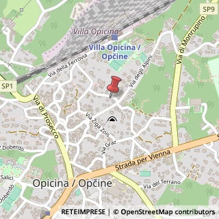 Mappa Via degli alpini 137, 34016 Trieste, Trieste (Friuli-Venezia Giulia)