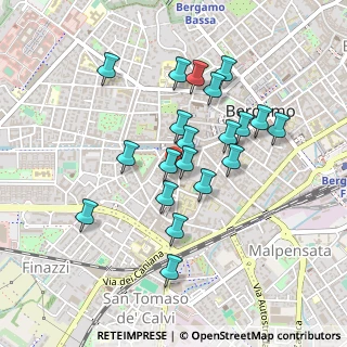 Mappa Vicolo del Consorzio, 24122 Bergamo BG, Italia (0.4045)