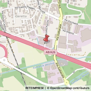 Mappa Via Giacomo Puccini, 30, 21010 Besnate, Varese (Lombardia)