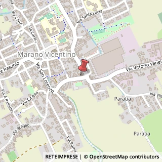 Mappa Via Capitello di Sotto, 10, 36035 Marano Vicentino, Vicenza (Veneto)