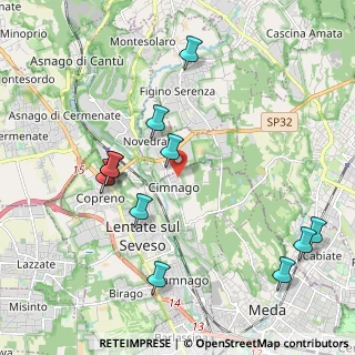 Mappa Via Marconi Guglielmo, 20823 Lentate sul Seveso MB, Italia (2.25091)