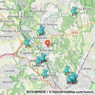 Mappa Via Marconi Guglielmo, 20823 Lentate sul Seveso MB, Italia (2.64385)