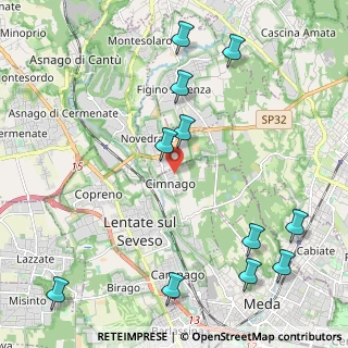 Mappa Via Marconi Guglielmo, 20823 Lentate sul Seveso MB, Italia (2.68636)
