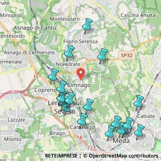 Mappa Via Marconi Guglielmo, 20823 Lentate sul Seveso MB, Italia (2.49316)
