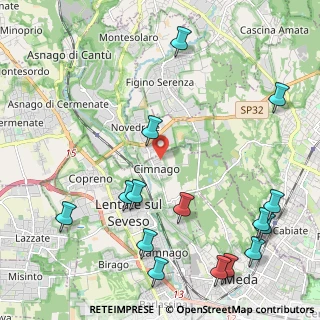 Mappa Via Marconi Guglielmo, 20823 Lentate sul Seveso MB, Italia (2.82267)