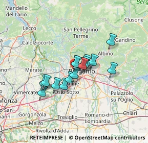 Mappa Circonvallazione Leuceriano, 24035 Curno BG, Italia (9.006)