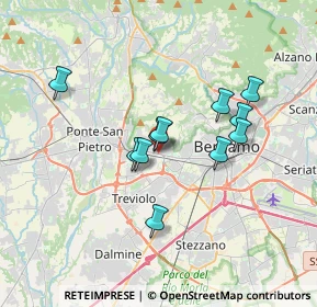 Mappa Circonvallazione Leuceriano, 24035 Curno BG, Italia (2.87364)